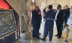 السليمانية تحتضن معرضاً للخط العربي والكوردي